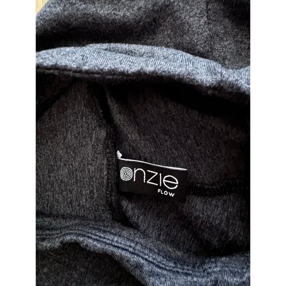 Onzie x Urban Outfitters Colorblock Track Legging in Gray/Cream/White - Picture 6 of 7